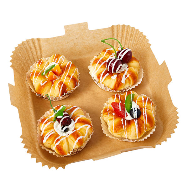 50 ST Air Fryer Engångspappersfoder Non-Stick bakpapper