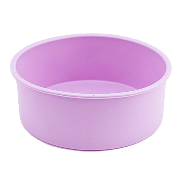 1st Rund Silikon Form Mould Silikon Bakpanna Pink