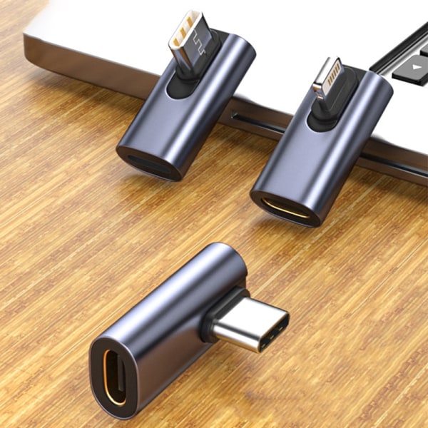 Lightning till Type-C Converter Mobiltelefonadapter USB-A till Typ A2