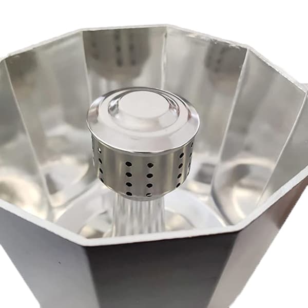 Rostfritt stål Universal Moka Pot Spishäll Espresso Kaffe Mak