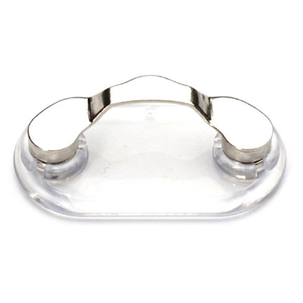 1 st bärbar klädklämma Magnetisk hängspänne magnetglasögon H A8