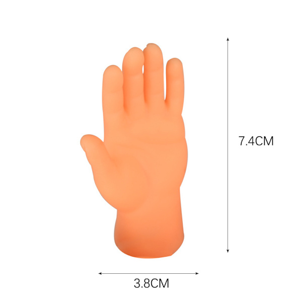 Retande katt plastfingerhandskar Mänsklig hand Cat Interactive T 5