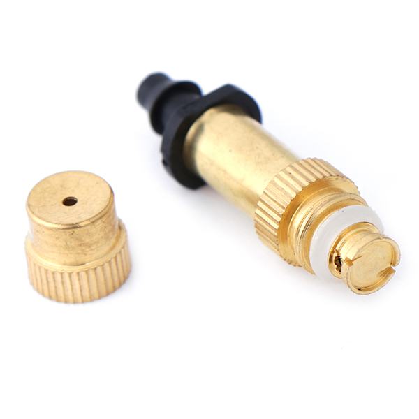 1/4" kopparatomiserad trädgårdsbevattning Sprinklerdimma bevattning