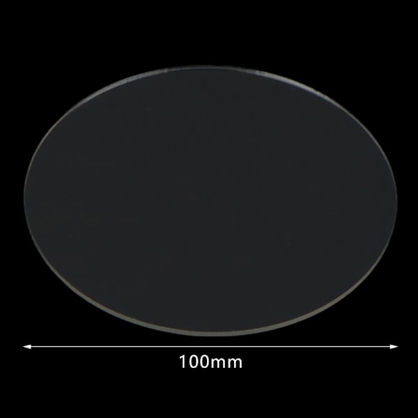 2 mm klar cirkel akrylskivor för runda tårtskivor DIY 10CM