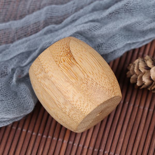1st Bambu tandborsthållare Tandborste i trä Badrumsställ
