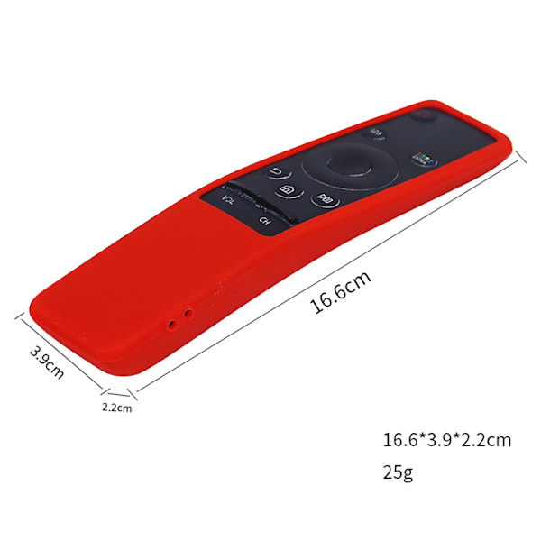 Case Silikonfjärrkontroll Cover för B Red