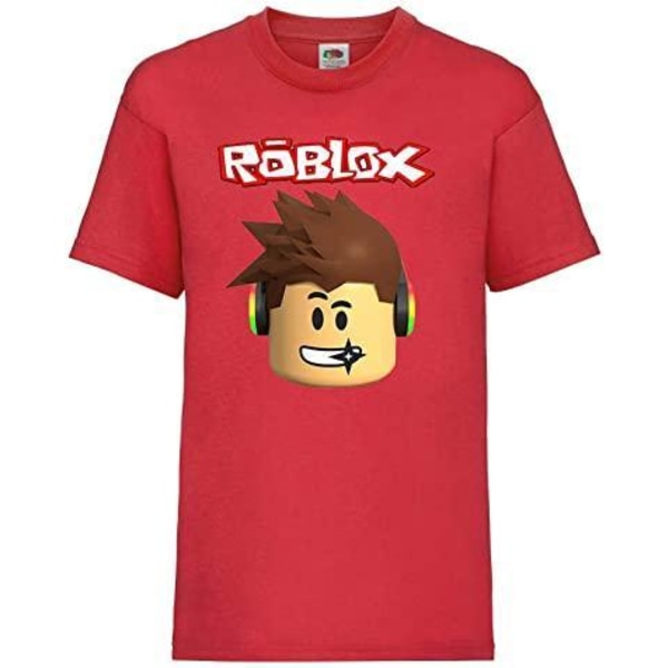 'Roblox' Barn Unisex T-shirt Red 152