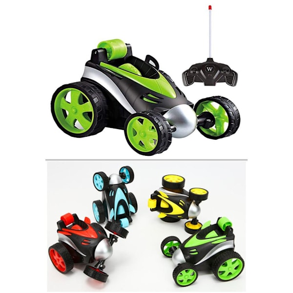 Stunt bil m kontrol, roterar 360 grader Yellow
