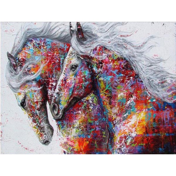 Diamantmålning- häst