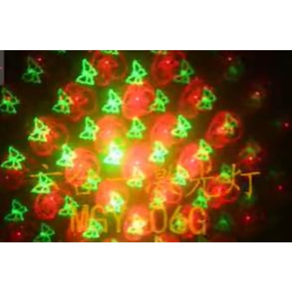 Laser lys projektor. dekorative stearinlys Black