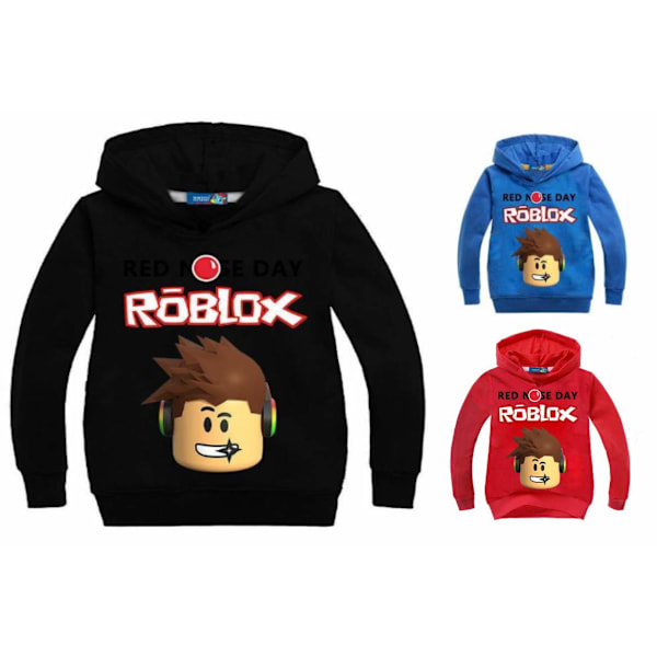 'Roblox' Barn Unisex huvtröja Svart 116