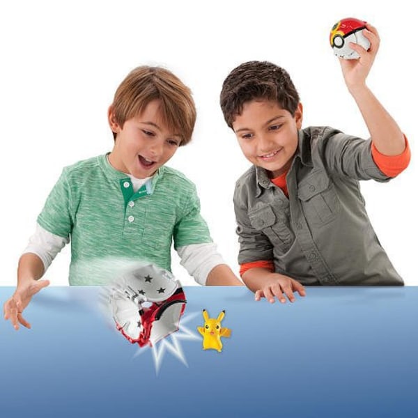 'Pokemon Go' kehittyvä heittopallo + Pokemon-figuuri (4-PAC Multicolor