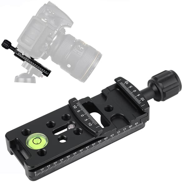 FNR-100 pitkä pidikelevy 100mm Nodal Slide Rail -pikakiinnityssovitin