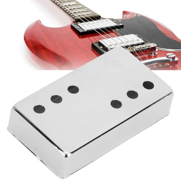 2 stk. gitarpickup-deksel, musikkinstrumenttilbehør for 6-strengs elektrisk gitar