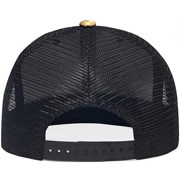 AVEKI Mesh Trucker-kepsar, utomhus Snapback Dad Hat, Hip Hop herr och dam justerbara basebollkepsar
