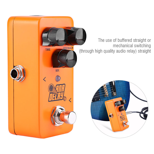 NUX Twinote Ana Delay Mini Digital Delay Effektor