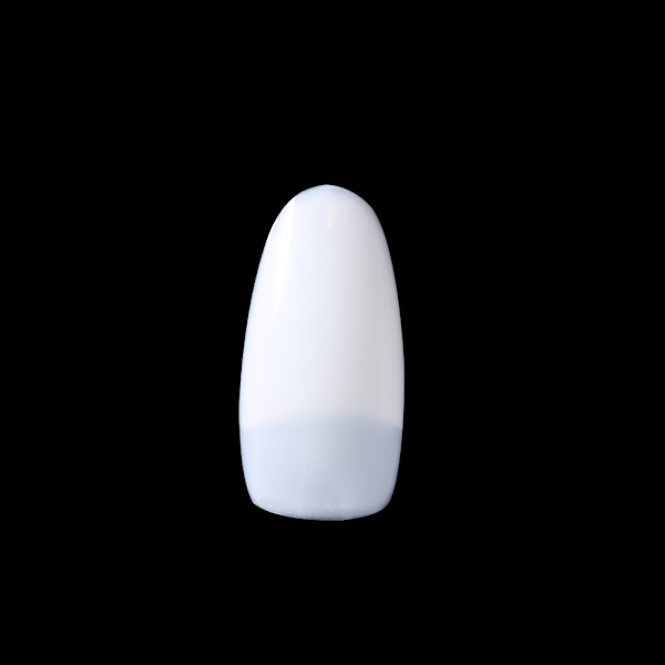 Ovale runde klare halv dækkende falske negle tips kunstige falske negle manicure værktøjer naturlig farve