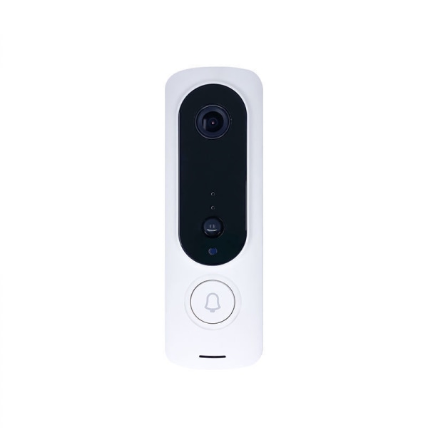 Smart WiFi fjärrkontroll videodörrklocka, intelligent visuell dörrklocka Home Intercom HD trådlös uppladdningsbar säkerhetsdörrklocka