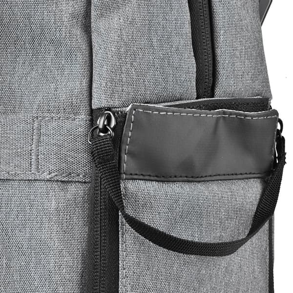 EIRMAI DQ310B Nylon Skuldertaske Kamera Computer Rygsæk med USB-interface (Mørkegrå)