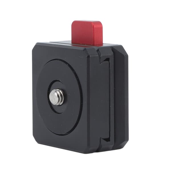 Mini V Lock V Mount Quick Release Plade Aluminiumlegering Quick Release Plade med Selvspændende Mekanisme