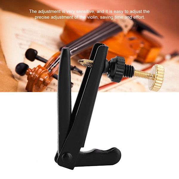 4 stk. Justerbar Metal Violin Streng Fin Tuner til 4/4 - 3/4 Violin