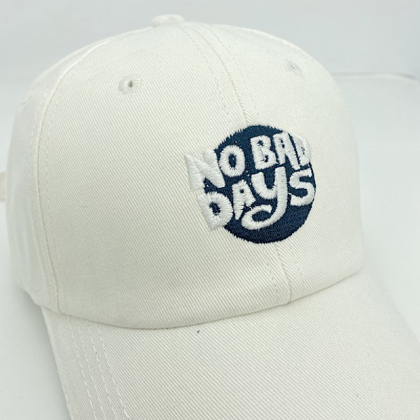 Dotpet Hat Ladies Niche Simple Embroidered Letters Arc Edge Stitching Color Baseball Cap Men(Beige)