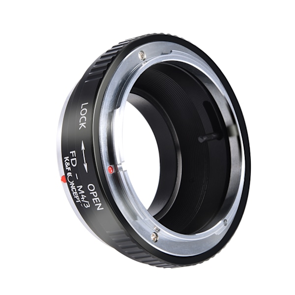 K&F Concept 1 st robust adapterring för makroobjektiv M4/3-fattning DSLR-kamera