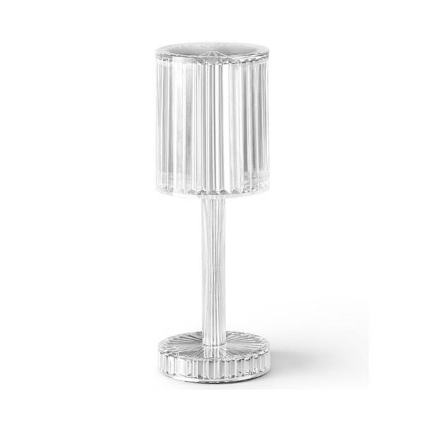 Gatsby Crystal Bordslampe Akryl Klar Dekorasjon Krystall Nattlys