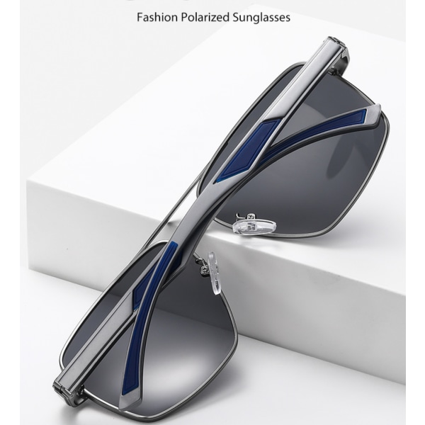 Klassinen Aviator-aurinkolasit miehille ja naisille, ajolasit, polarisoidut linssit, 100 % UV-suoja
