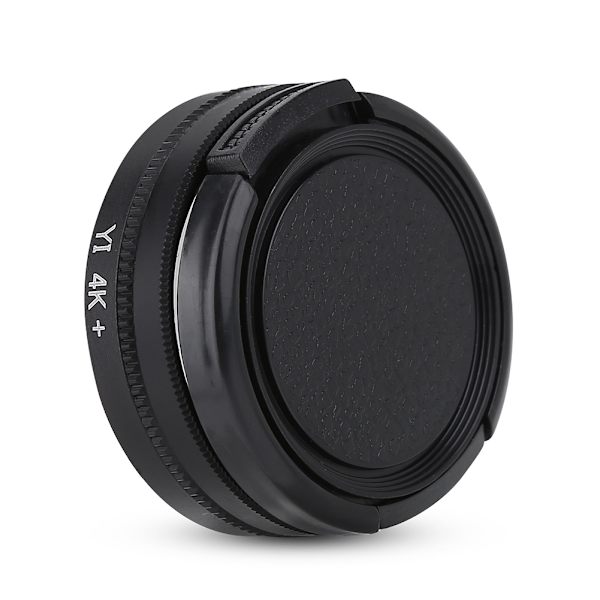 37mm cirkulär polariserande linsfilter med adapterring och skyddande lock för Xiaomi Yi 4k/4k+/Lite