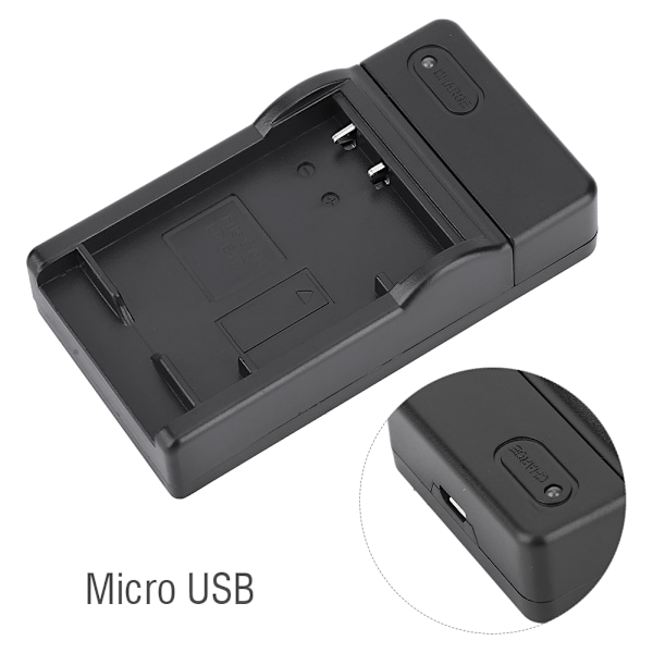 LP-E17 Kamerabatteriladdare Micro USB-gränssnitt för Canon EOS RP M3 M5 M6 Spegelreflexkamera 760D 750D 800D 77D 200D Enstaka laddningsfack