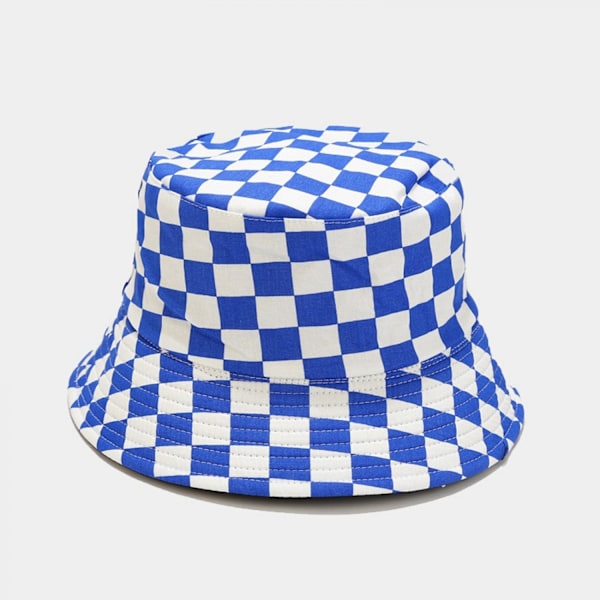 AVEKI Unisex 100% Bomull Packable Bucket Hat Solhatt Enfärgade Färger för Män Kvinnor, Blå