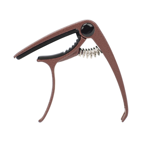 Akustisk gitarr capo zinklegering OldFashioned för Ukulele elgitarr Ballad gitarrer (brons)