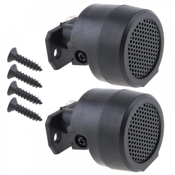 1 par TP-006A diskanthögtalare 500W Mini Dome-högtalare 12V Hög effektivitet Stereo-högtalare för biljudsystem Tillbehör