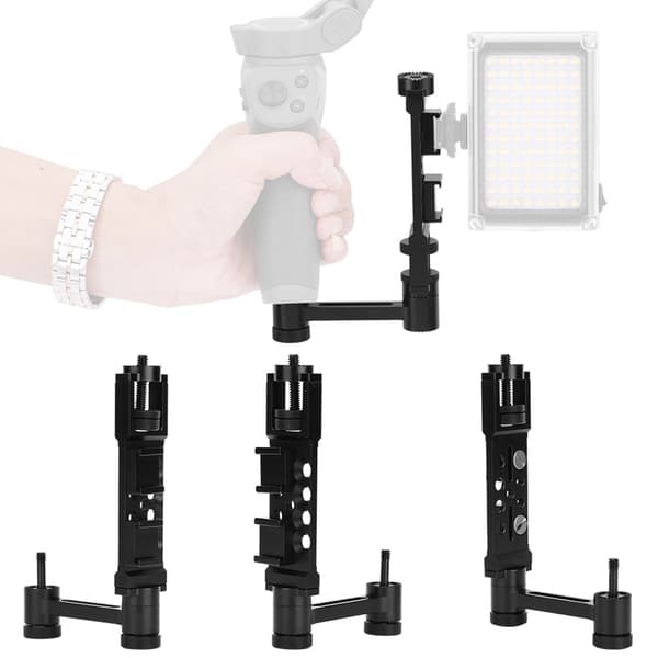 2 stk. forlænget arm i aluminiumslegering, universel rammeholder til Dji OSMO Mobile 3