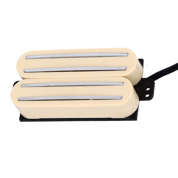 Elektrisk gitarr 4 spole pickup dubbel skena 4 blad låg brus metall elektrisk gitarr pickup för utbyte