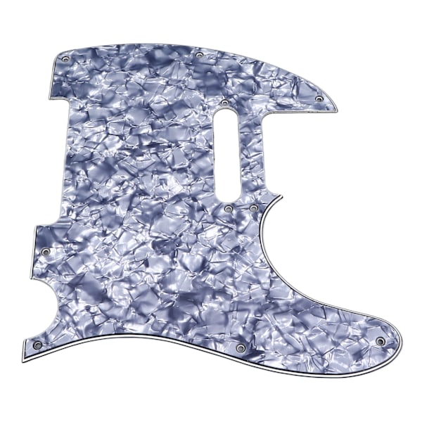Akustisk Gitarr Pickguard PVC Hållbar Elektrisk Gitarr Repskydd för TL Guard Plate GQ232 Grå Pärla