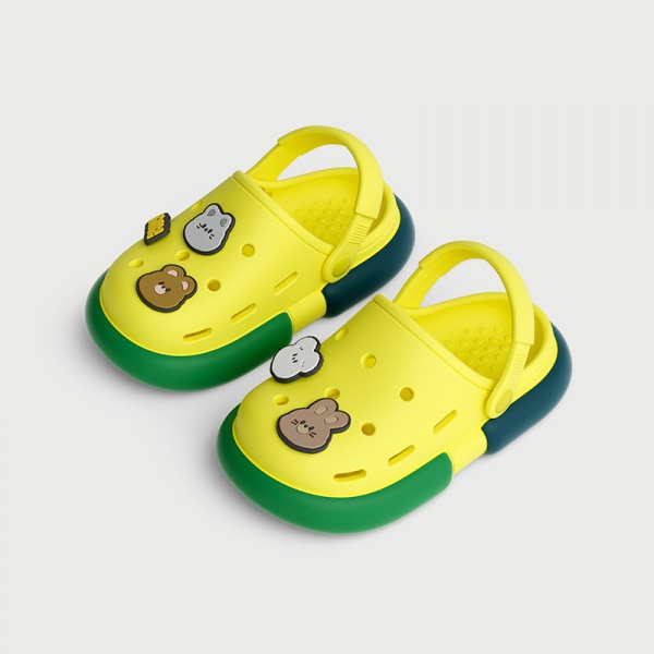 Barn Trädgård Clogs Söta Sommar Slip-On Mules Sandaler för Pojkar Flickor Inomhus Utomhus Strand Promenad Tofflor