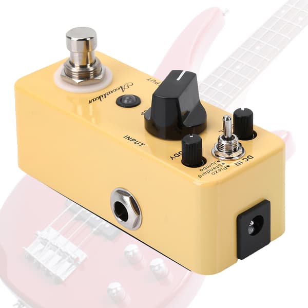 Professionel akustisk guitar effektpedal True Bypass Full Metal Shell