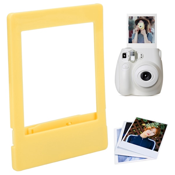 Färgglad fotoram för Polaroid/SQUARE SQ20/SQ10/SQ6/SQ10/SP‑3 kamerabilder Jaune