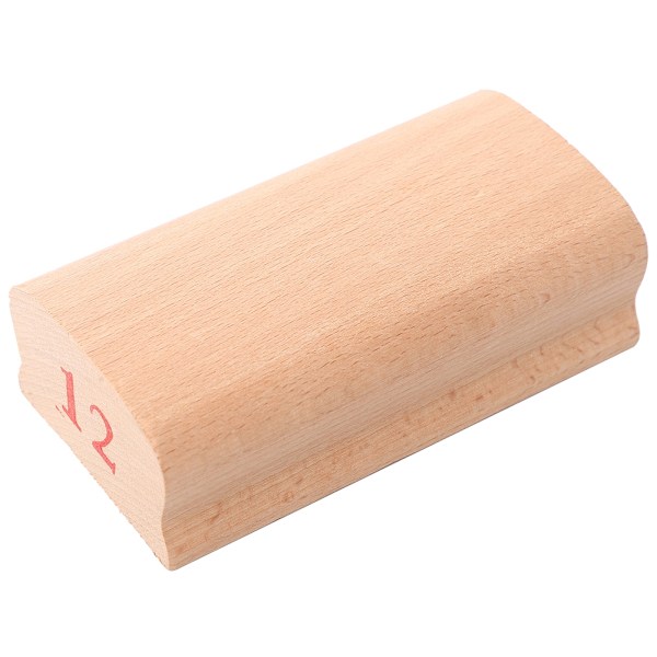 Guitar Fingerboard Radius Sanding Block Fret Leveling Tool med slibepapir (12'')