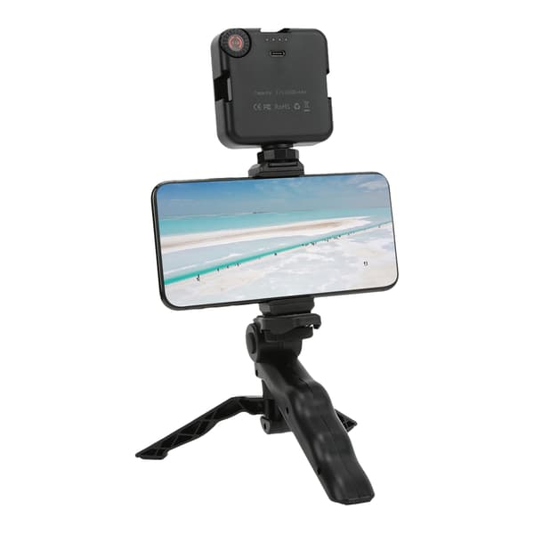 Bord Mini Stativsett Uttrekkbart Lite Stativ for Mobiltelefon Kamera Video Vlogg