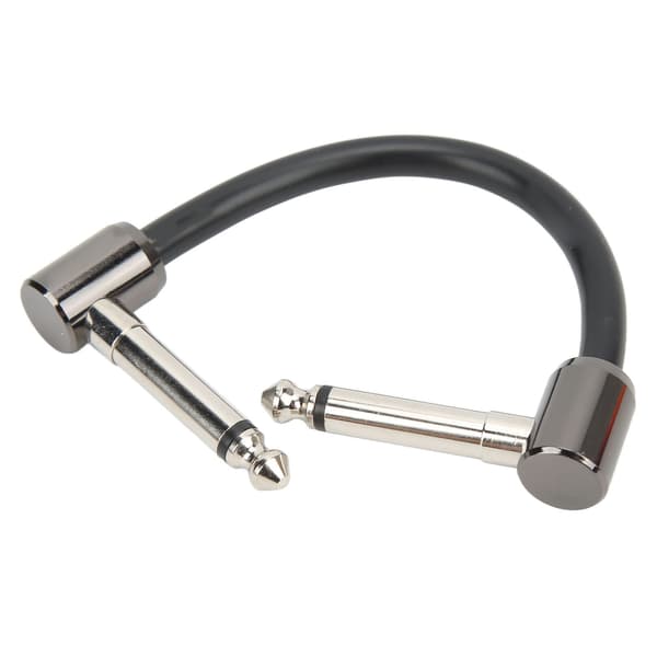 Gitarr Patchkabel Bas Singel Block Effektpedal Stumfog Ledningar Tillbehör 3.9in FC-4