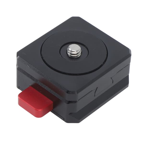 Mini V Lock V Mount Quick Release Plade Aluminiumlegering Quick Release Plade med Selvspændende Mekanisme