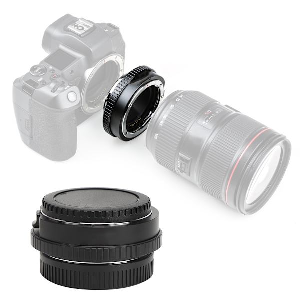 VILTROX EF R2 Autofokus Aluminiumlegering Elektronisk Adapterring Ef EF-S Objektiv till EOSR Mount Kamera