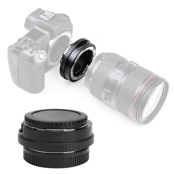VILTROX EF R2 Autofokus Elektronisk Adapterring i Aluminiumslegering for EF EF-S Objektiv til EOSR Kamerafeste