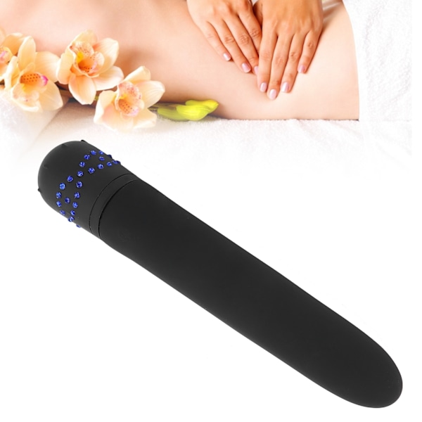 8 Gears Kvinde Tryllestav Massager Kvindelig Klitoris Stimulator Privat Del Silikone VibratorBlå