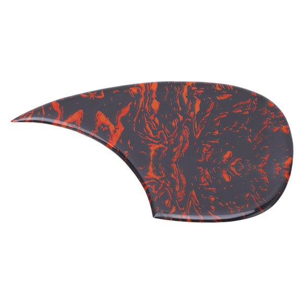Gitarplekterbeskytter Pick Guard Plate Selvhheftende Tilbehør for 40 41in Akustiske Gitarer