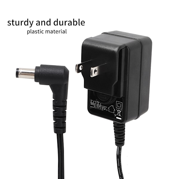 Universal 9V elektrisk gitar strømadapter for gitarer effekter pedal