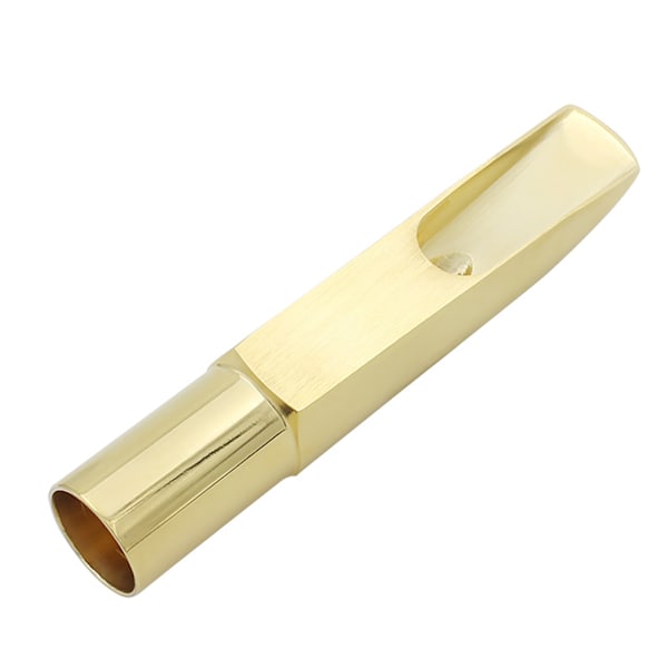 Alto Saxofon Munstycke Guld Färg Metall Multifunktionell Sax Munstycke Kit för Övning 6C